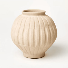 Tall Carved Ceramic Vase picture