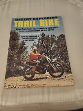Trail Bike Magazine Fall 1972 Desert Exploring Penton Enduro Bultaco Ossa Suzuki picture