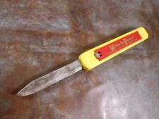 Vtg Fresno Ca. Auto Parts Co. Miracle Power Super Lubricant Folding Pocket Knife picture