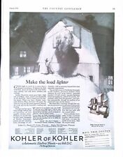 Vintage Magazine Ad Ephemera - Kohler of Kohler picture