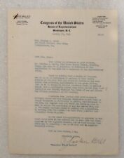 Stanley Green  Signed Letter to Member House of Representatives Dated 1942 picture