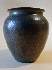 Antique Roycroft Hammered Copper Vase Urn Arts & Crafts Middle Mark 1910 picture