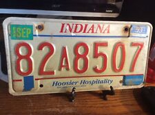 Vintage Indiana License Plate -  - Single Plate  1993 picture