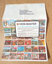 Viewmaster GAF Color Order Form/Walt Disney/Peanuts/Lassie/Grand Canyon/Batman picture
