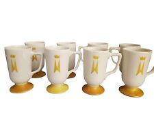 Homer Laughlin For Marriot Hotel, Set Of 8 Vintage Coffee Mugs picture