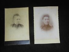 CDV's of Two Women by Unknown Photographers picture