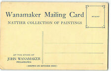 Philadelphia-John Wanamaker-Mailing Card-Collection of Painting-Nattier-Postcard picture