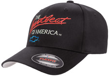 The Heartbeat of America Retro Chevy Vintage Style Flexfit Embroidered S/M Cap picture