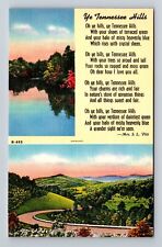 TN-Tennessee, Ye Tennessee Hills, Antique, Vintage Postcard picture