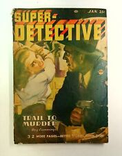 Super-Detective Pulp Jan 1947 Vol. 9 #2 GD- 1.8 TRIMMED picture