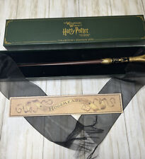 NEW & RARE Harry Potter 2021 Green Box Collector’s Edition Wand W/ Map picture