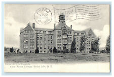 1906 Keuka College, Keuka Lake, New York NY Antique Posted Cancel Postcard picture