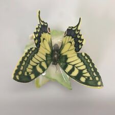 Hutschenreuther Porcelain Butterfly 2” Tiger Swallowtail Vintage Germany picture