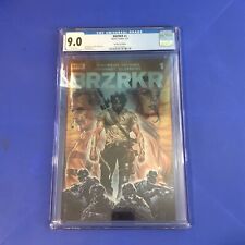 BRZRKR #1 CGC 9.0 Foil Cover D 1st Print 1st Appearance Keanu Reeves Comic 2021 picture