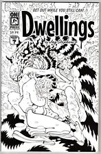 DWELLINGS #3- TRADD MOORE SECRET BW VARIANT- ONI PRESS picture