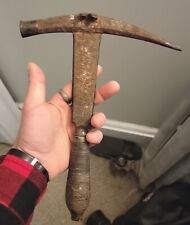 Antique Slater's Hammer Belden Machine Co New Haven, CT Stacked Leather Handle picture