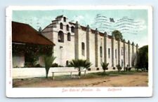 Postcard CA 1910 San Gabriel Mission K7 picture