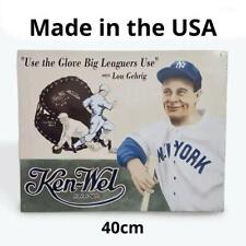 Lou Gehrig Ken-Wel Brand American Tin Sign Retro picture