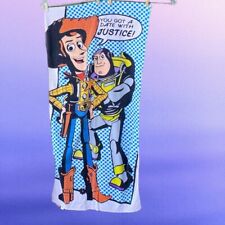 Vintage Toy Story Buzz Woody large Beach Towel picture