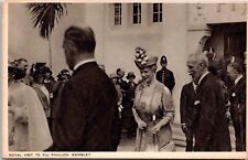 Royal Visit to Fiji Pavilion at British Empire Exhibition 1924 - Tuck Postcard picture