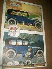 1916 Willys Knight Touring & Sedan lrg-mag car ad-Toledo Ohio- Herbert Paus ill picture