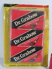 Dr. Grabow Box of Smoking Pipe Filters Made In USA Vintage  #Z picture
