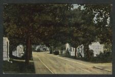 Driveway Mount Mora Cemetery St Joseph MO postcard 1910s picture