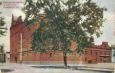 c1910 Postcard Sacramento CA Ruhstaller's Brewery 12th & R Streets, Posted picture