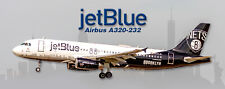 JetBlue Brooklyn Nets Colors Airbus A320-232 2