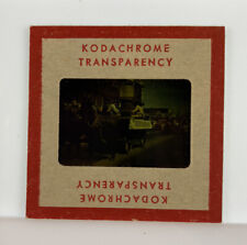 Vintage Kodachrome Transparency Original 35 mm Photo Parade Wagon Float I 9 picture