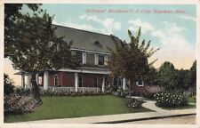 Napoleon, Ohio Postcard Hillcrest Residence C.F. Clay  PM 1923  OH6 picture