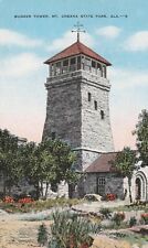 BUNKER TOWER, MT. CHEAHA STATE PARK, ALABAMA, C.1940'S. picture