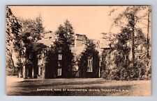 Tarrytown NY-New York, Sunnyside, Home Of Washington Irving, Vintage Postcard picture