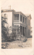 RPPC Eagle Pass Texas Mrs. Mary Reed Simpson Residence Photo c1910 Postcard picture