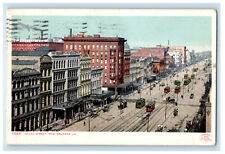 1907 Canal Street Scene, New Orleans Louisiana LA Antique Posted Postcard picture
