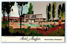 1959 Hotel Mayfair Seventh Street Resort Living Los Angeles California Postcard picture