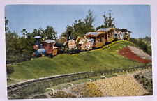 VTG Postcard - Disneyland Casey Jr Fantasyland Circus Train Storybook c1950s picture