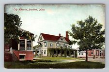 Brockton MA-Massachusetts, City Hospital, Antique, Vintage Souvenir Postcard picture