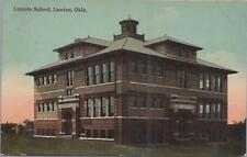 Postcard Lincoln School Lawton OK  picture