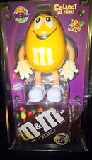 Vintage Yellow M&M Y2K 2000 Melinial Collectable Fun Deal Bendy Toy picture