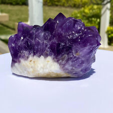 1.4LB Natural Amethyst backbone clustercrystal rod point healing therapy picture
