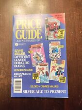 Comic Buyers Price Guide July-September 1991 Great Cover  picture