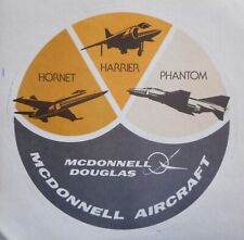 McDonnell Douglas Hornet Harrier Phantom USMC Aircraft Sticker picture