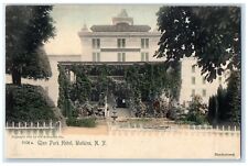 c1905 Entrance View Glen Park Hotel Watkins New York NY Vintage Antique Postcard picture