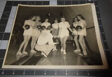 1940 ORLANDO FL BOWLING CENTER Girls Women ID ON BACK Vintage 8x10 Press PHOTO picture