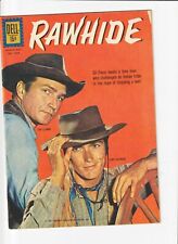 RAWHIDE   COMIC /DELL 4 COLOR 1269 CLINT EASTWOOD    WESTERN  T.V. PHOTO COVER picture
