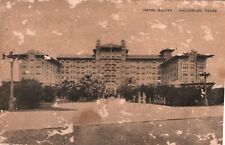 Posted ostcard VTG Litho Hotel Galvez Galveston Texas PM 1928 picture