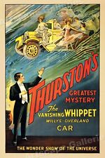 Thurston's Greatest Mystery - Vanishing Car 1925 Classic Magic Poster - 24x36 picture