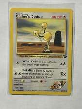 Blaine's Doduo Near mint English  61/132  Gym Challenge picture