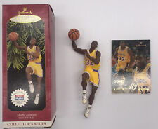 1997 Hallmark Magic Johnson Keepsake Ornament Los Angeles Lakers With Card picture